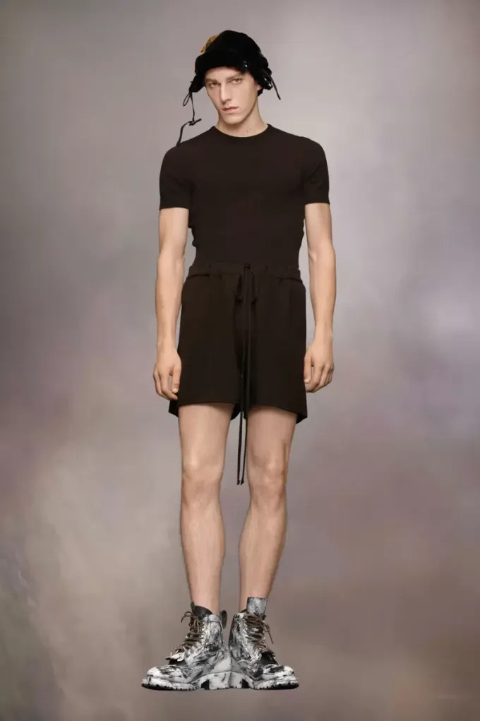 Cashmere knit shorts Cashmere knit shorts
