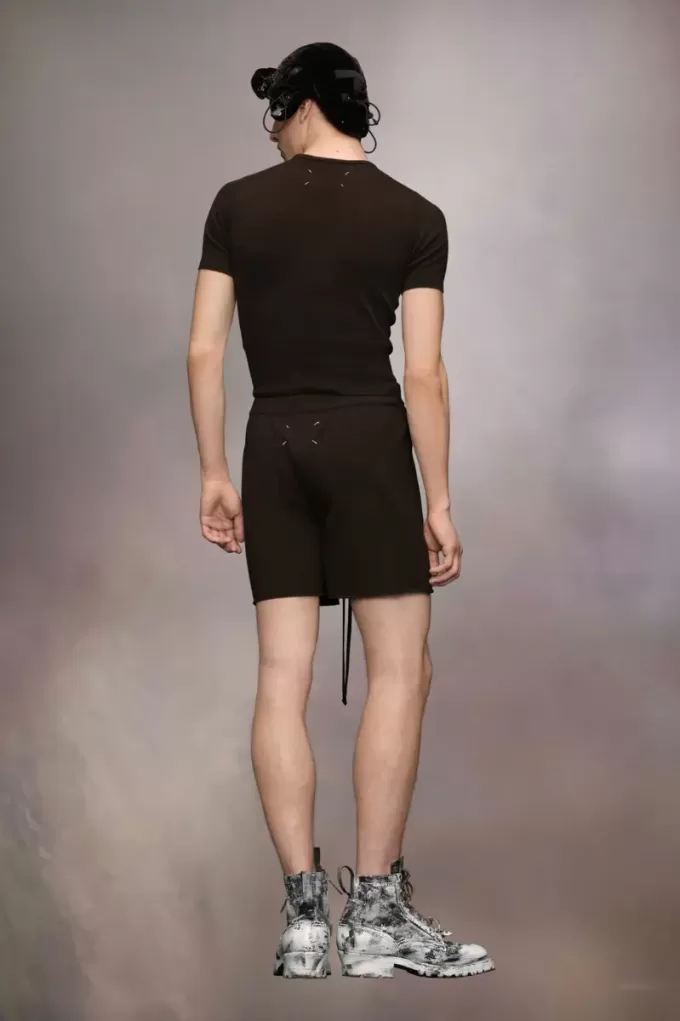 Cashmere knit shorts Cashmere knit shorts