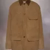 Corduroy Collar Waxed Coat