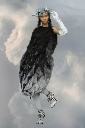 Embroidery fringe dress