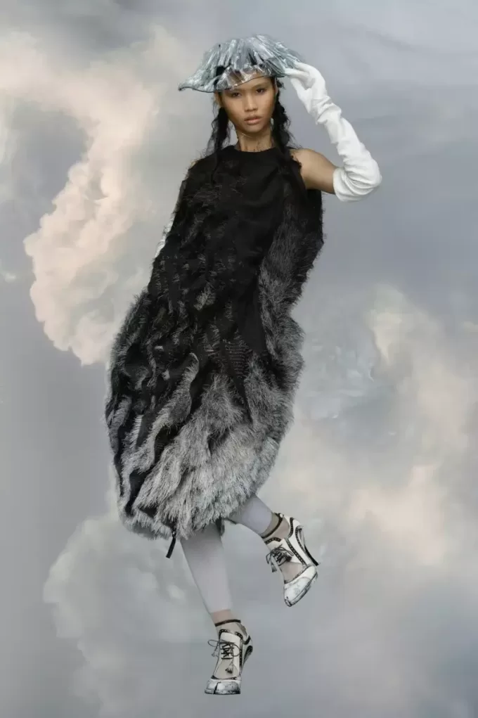 Embroidery fringe dress