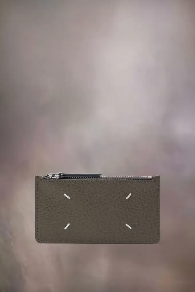 Four stitches cardholder wallet