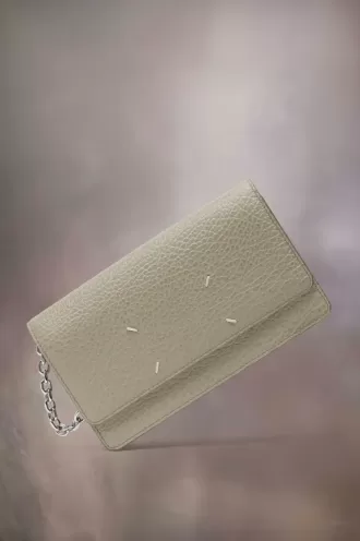 Four stitches chain wallet