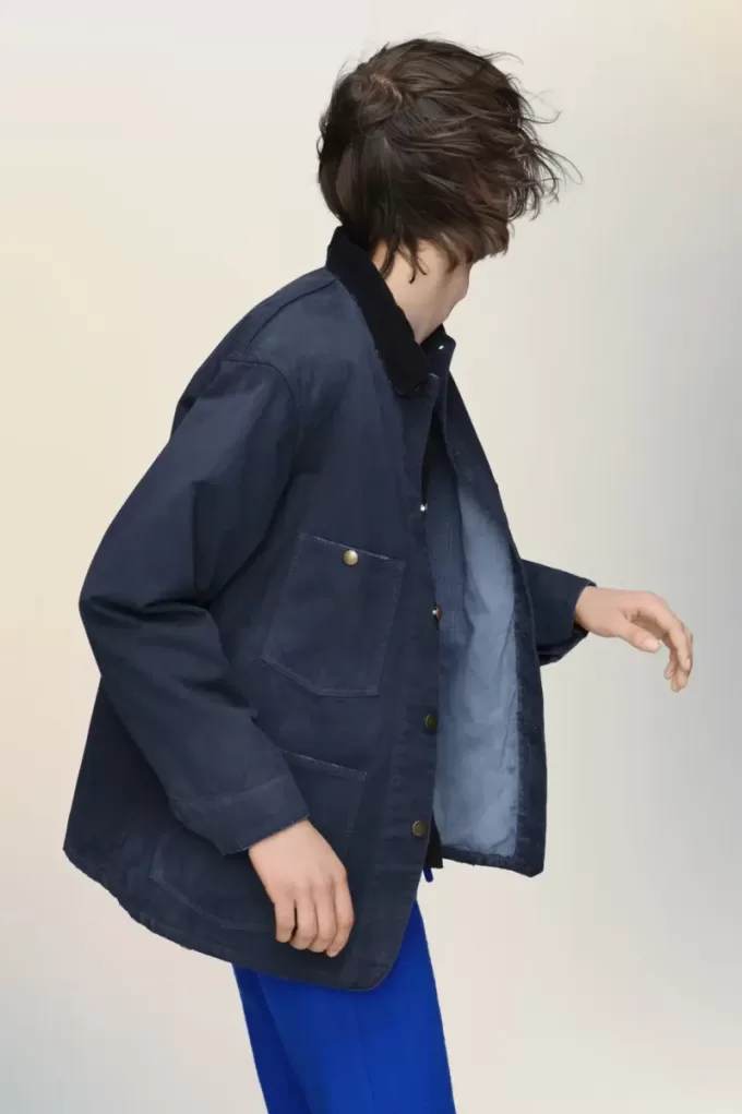 Herringbone workwear jacket