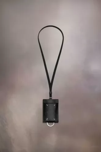 Logo lace cardholder