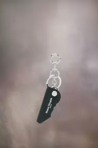 Logo leather keyring
