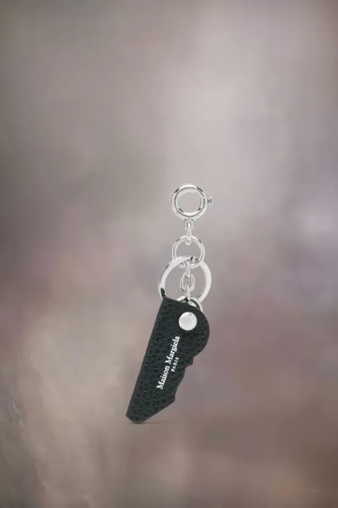 Logo leather keyring