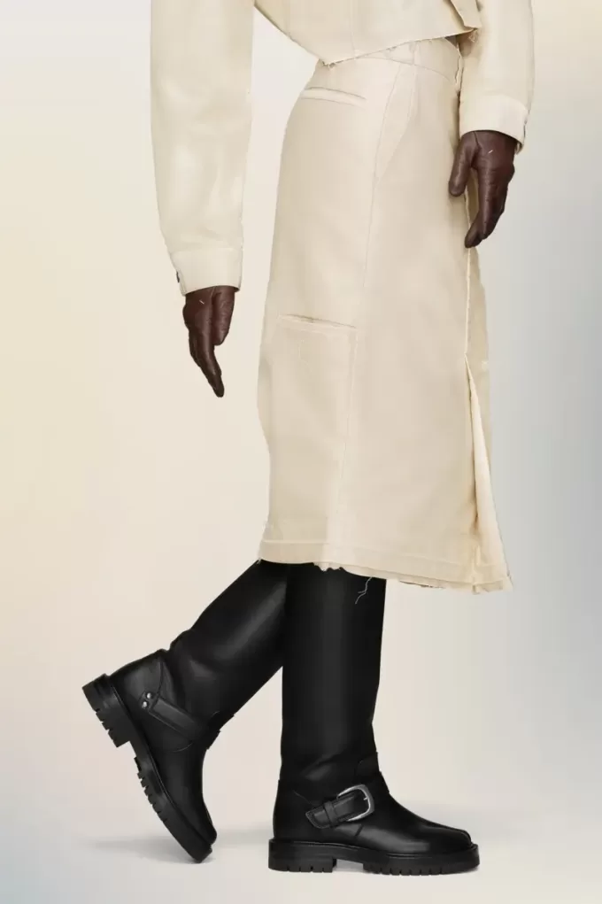 Maison Margiela Chino midi skirt