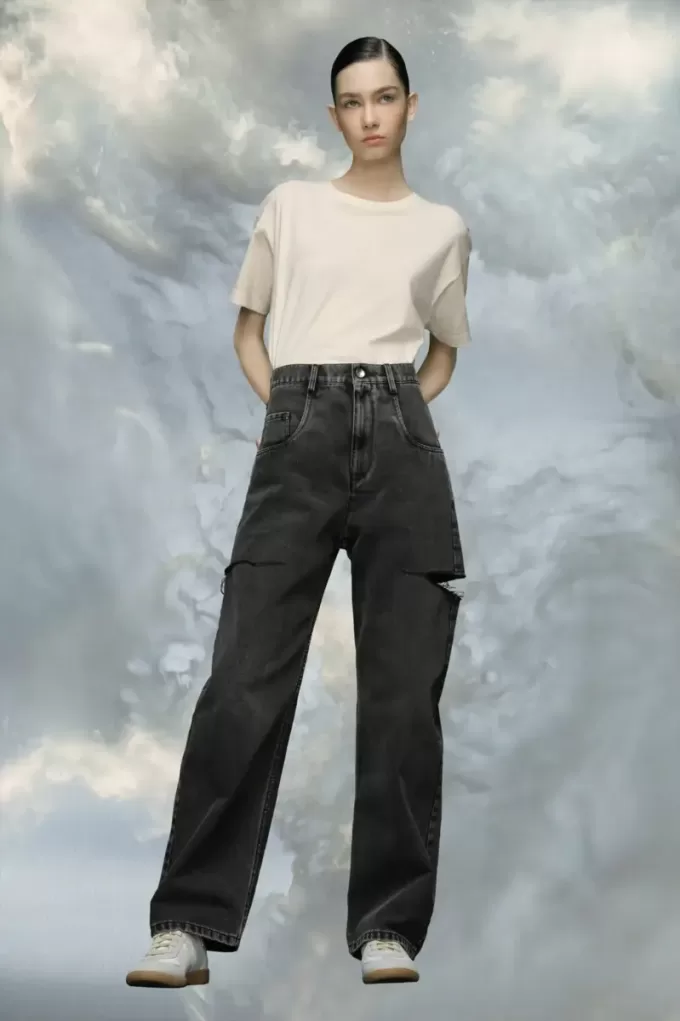 Maison Margiela Cut-out jeans