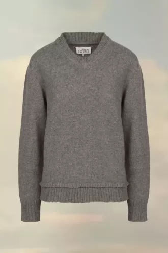 Maison Margiela Elbow Patch Sweater
