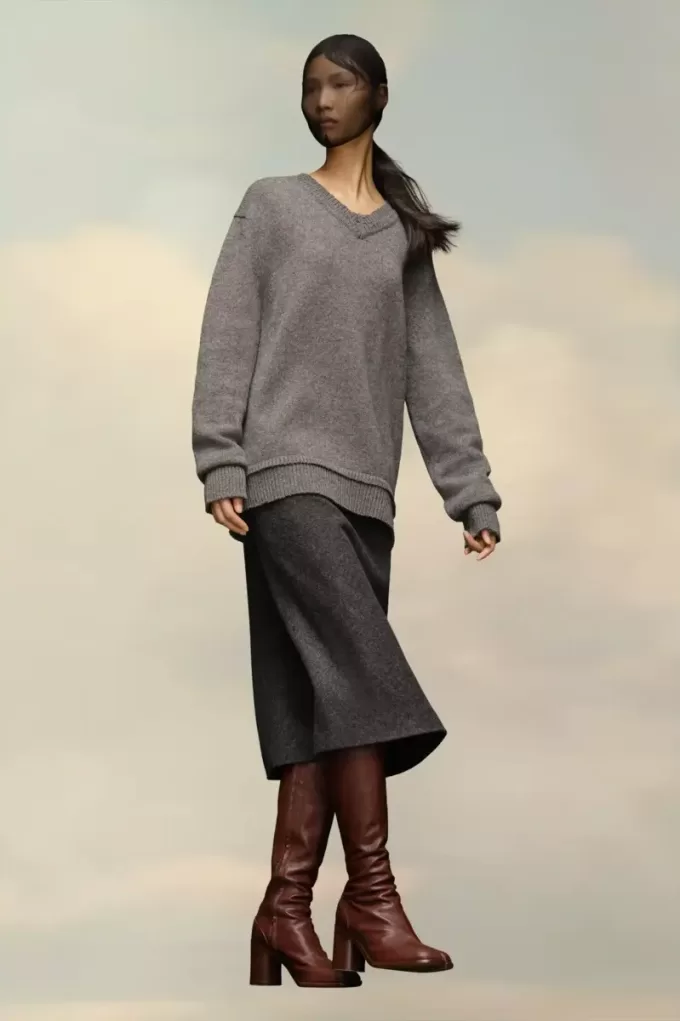 Maison Margiela Elbow Patch Sweater