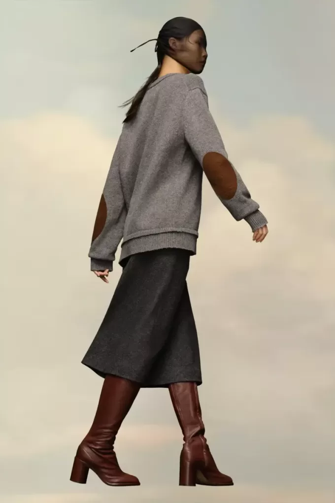 Maison Margiela Elbow Patch Sweater