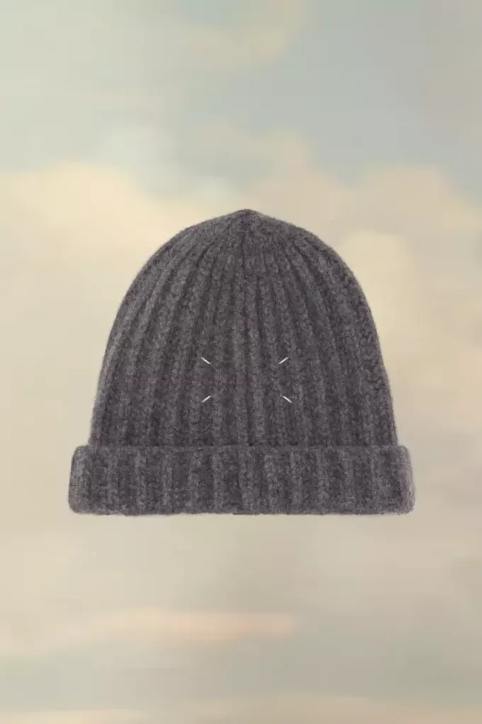Maison Margiela Felted wool beanie