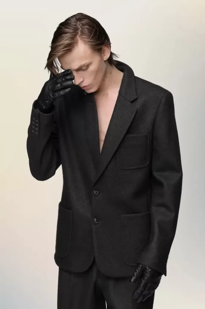 Maison Margiela Felted wool jacket