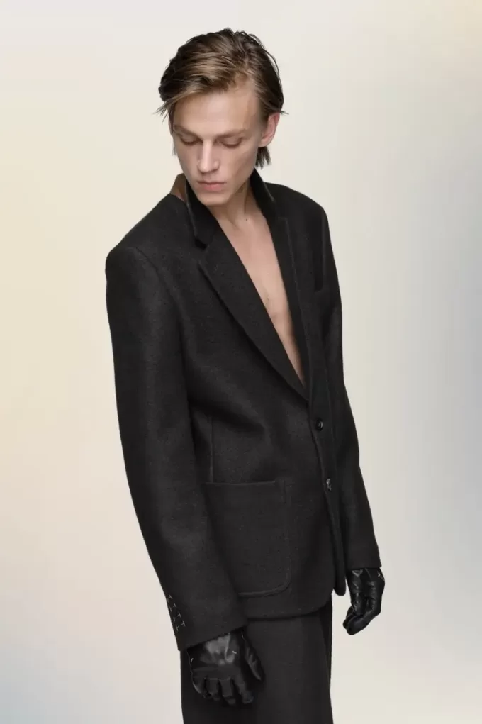 Maison Margiela Felted wool jacket