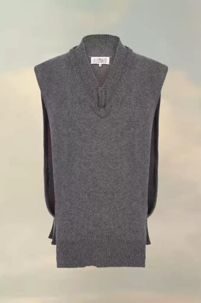 Maison Margiela Layered Knit Vest