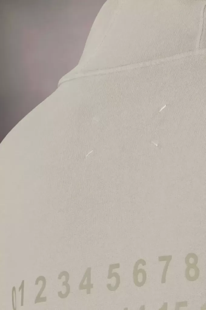 Maison Margiela Numeric logo hoodie