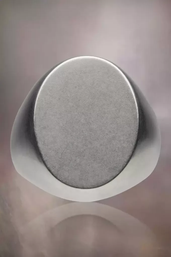 Maison Margiela Oval chevalier ring