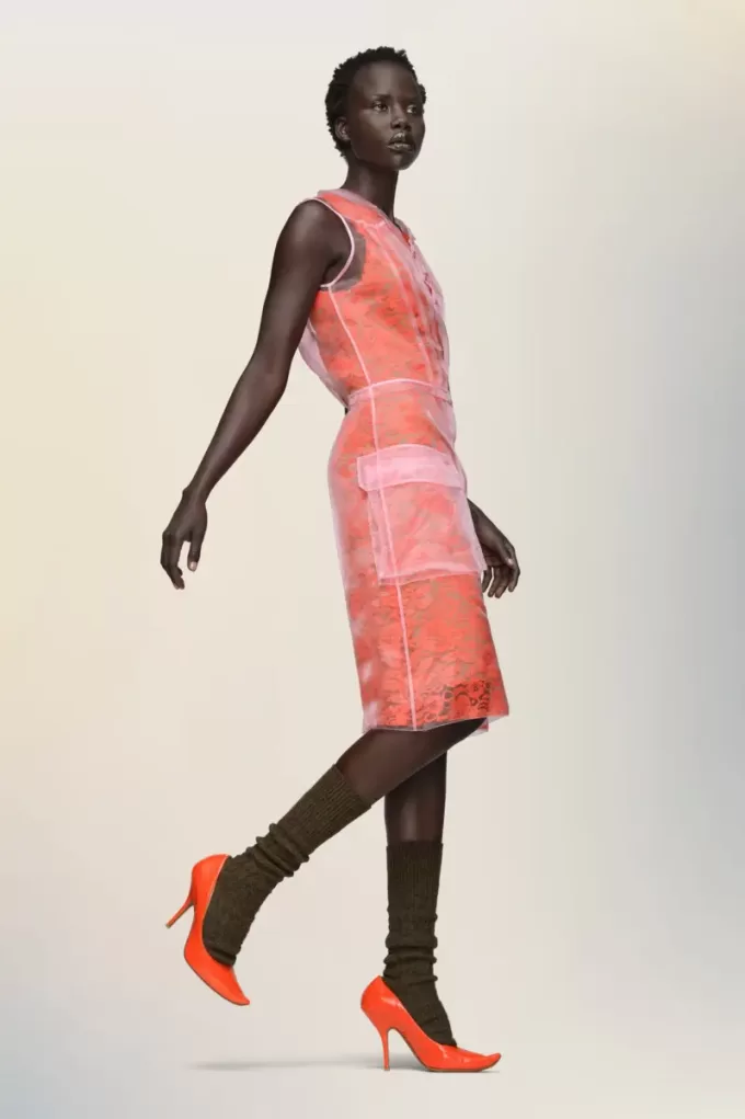 Maison Margiela Sheer tea dress