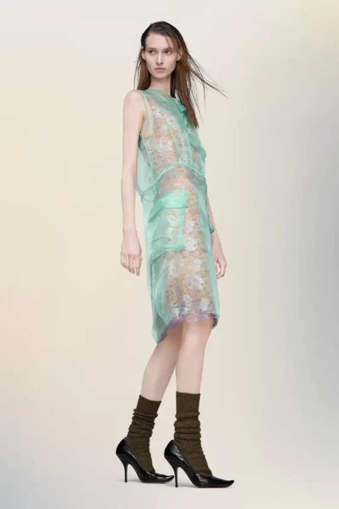 Maison Margiela Sheer tea dress