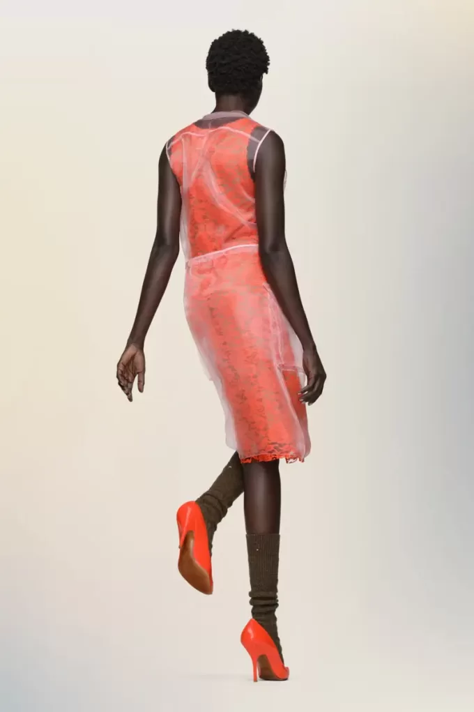 Maison Margiela Sheer tea dress