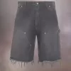 Maison Margiela Stud denim shorts