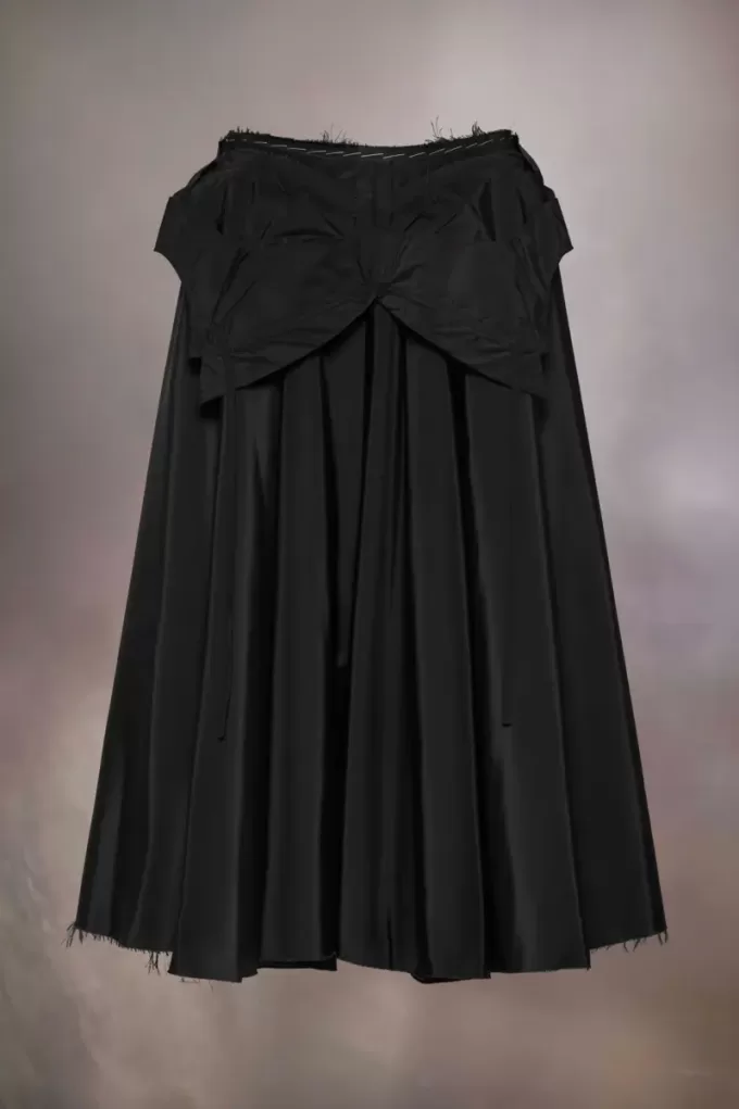 Maison Margiela Taffeta Midi Skirt