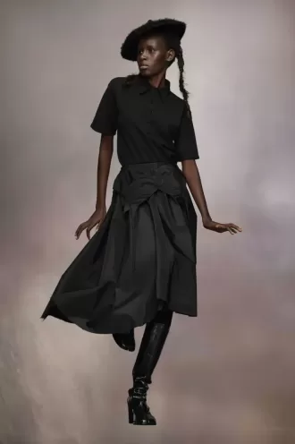 Maison Margiela Taffeta Midi Skirt