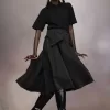 Maison Margiela Taffeta Midi Skirt