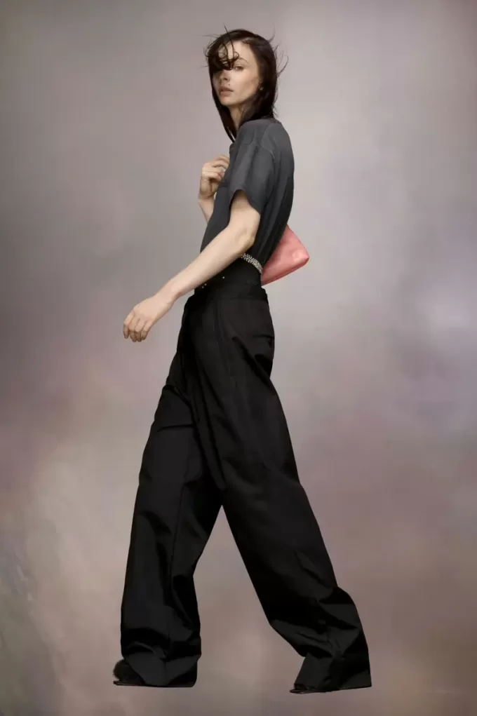 Maison Margiela Waist tie trousers