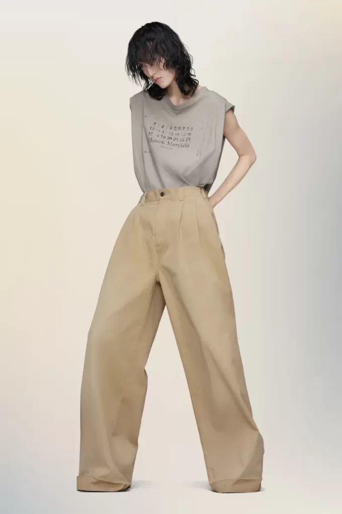 Maison Margiela Wide-leg trousers