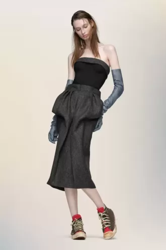 Maison Margiela Wool bustier dress Maison Margiela Wool bustier dress
