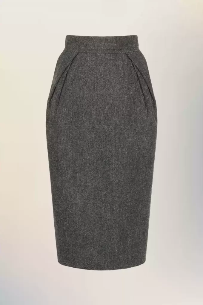 Maison Margiela Wool midi skirt