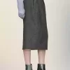 Maison Margiela Wool midi skirt