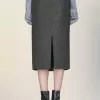 Maison Margiela Wool midi skirt