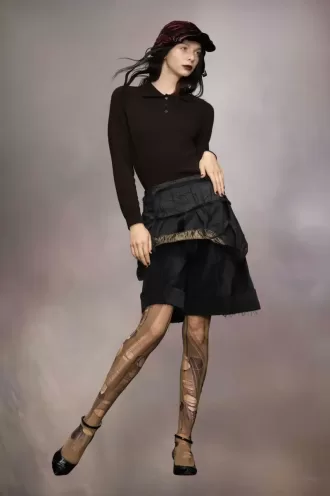 Maison Margiela Wool polo-neck top