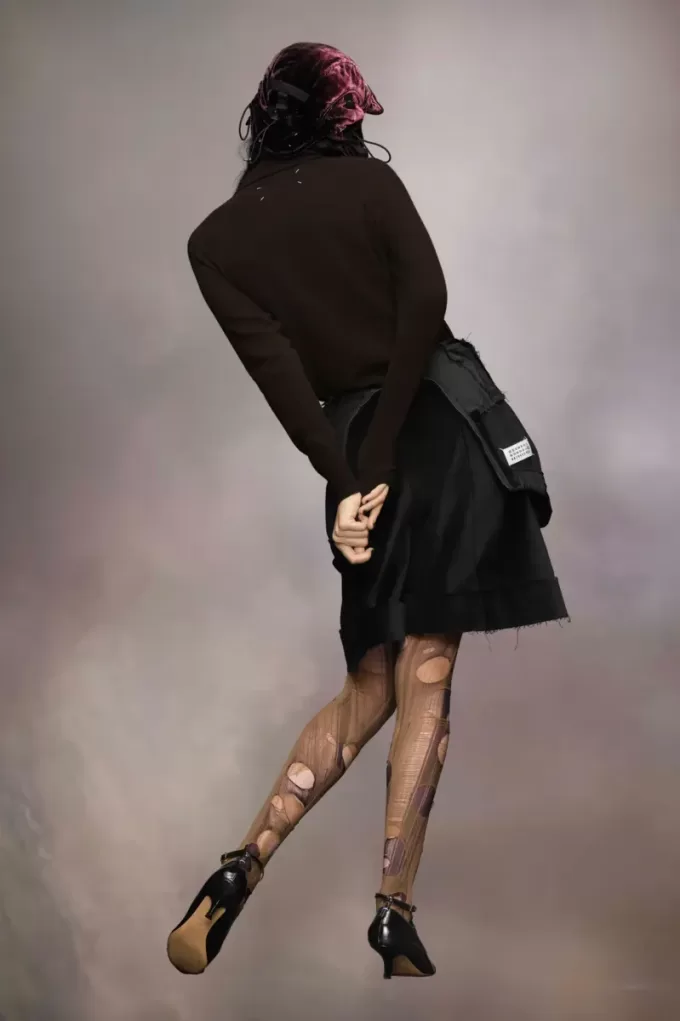 Maison Margiela Wool polo-neck top