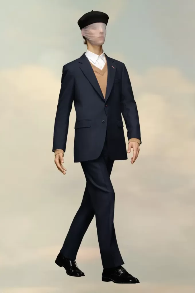 Maison Margiela Wool Twill Blazer