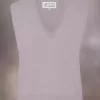 Maison Margiela Wool V-neck Gilet