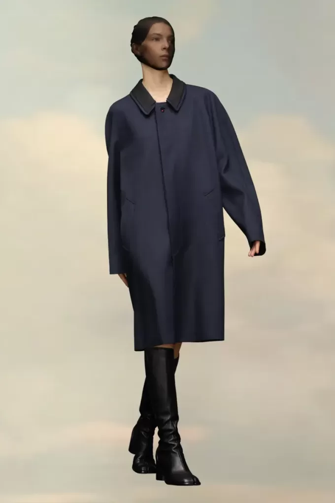 Maison Margiela Wool viscose coat