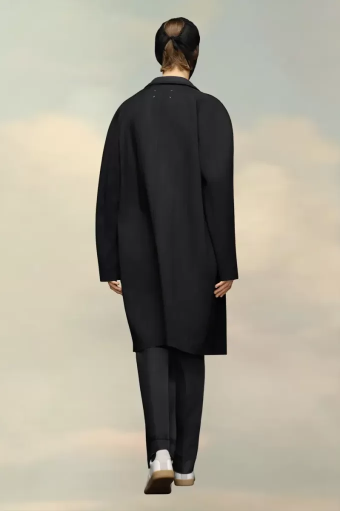 Maison Margiela Wool viscose coat