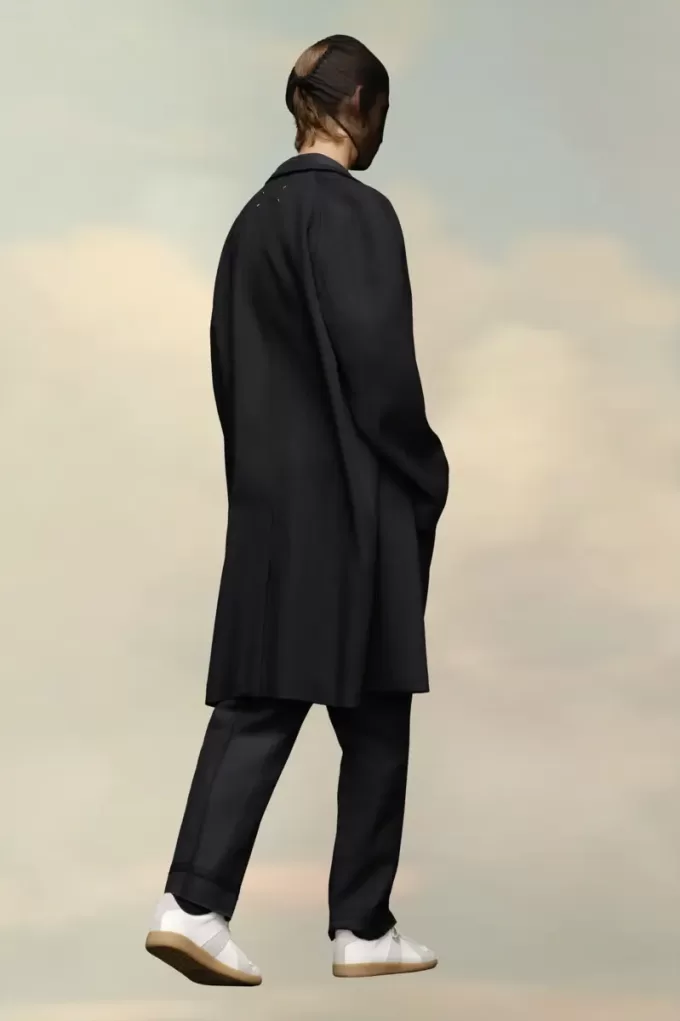 Maison Margiela Wool viscose coat