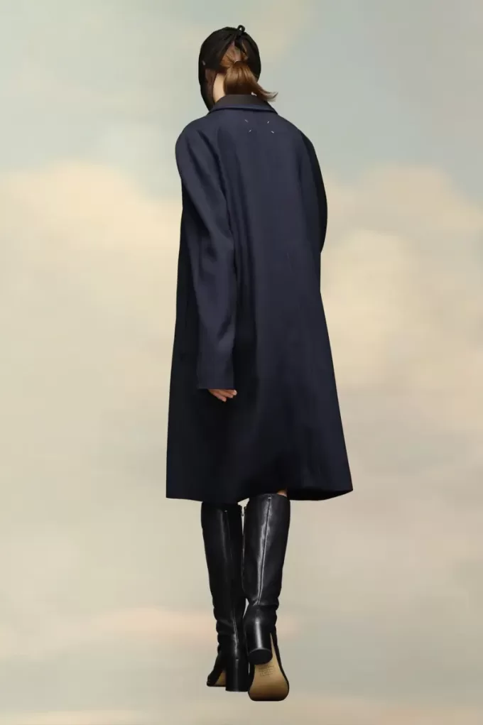 Maison Margiela Wool viscose coat