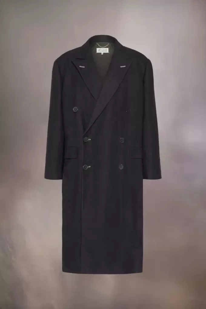 Maison Margiela Woven long coat