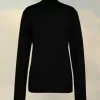 Merino Wool High-neck Sweater