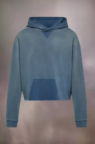 Organic cotton logo hoodie