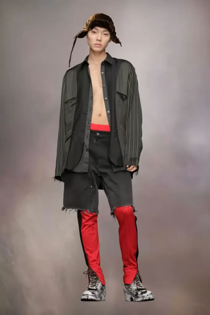 Patchwork inside-out jacket Patchwork inside-out jacket