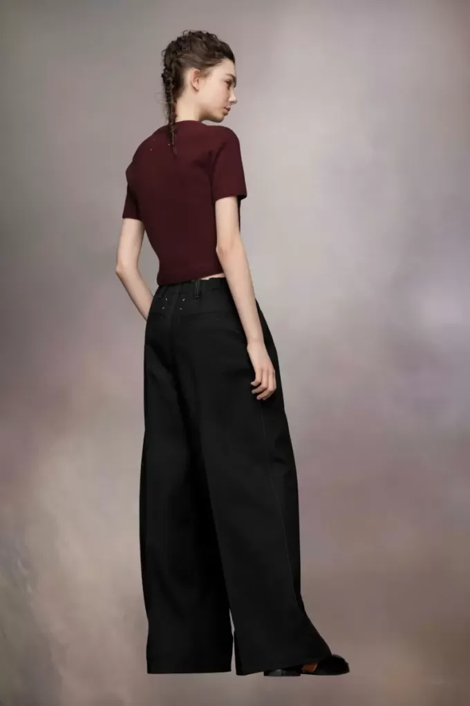 Pleated Wool Trousers