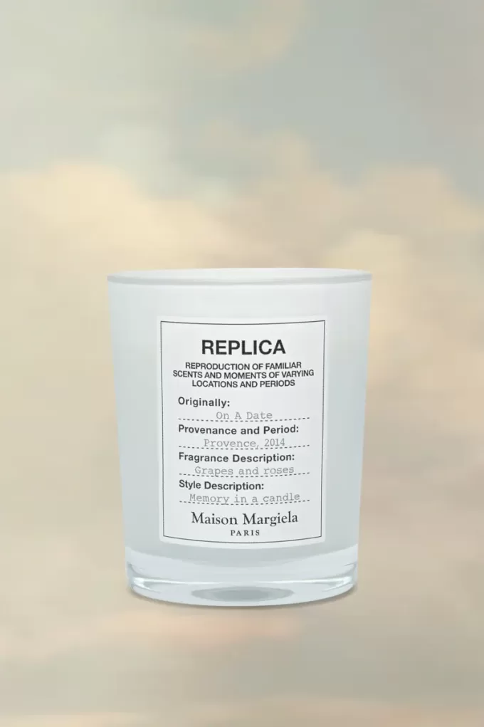 Replica On A Date Candle