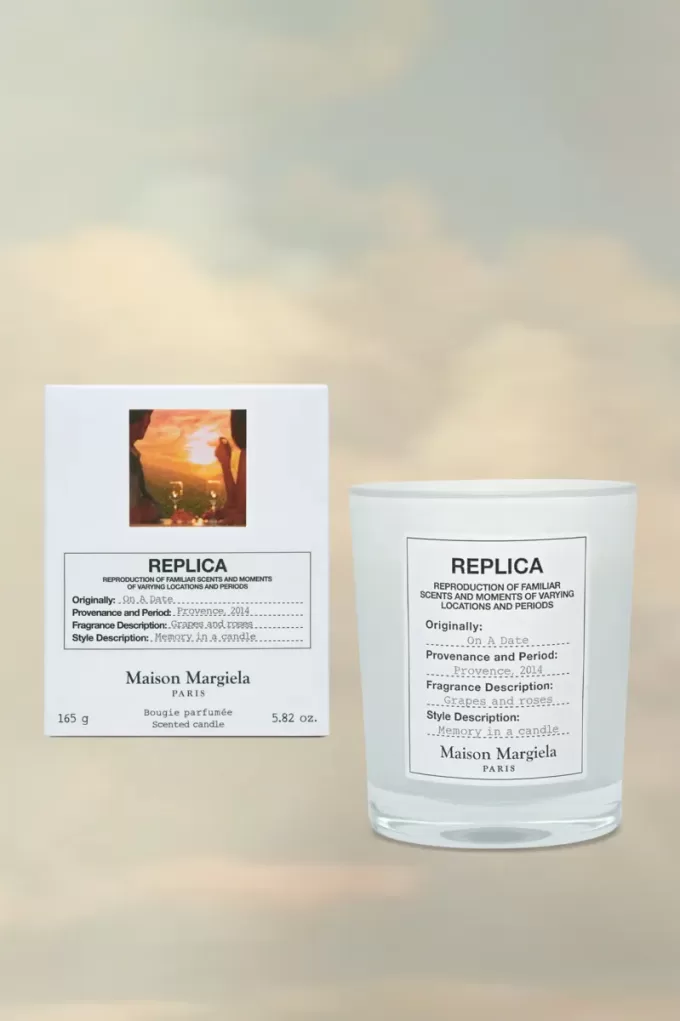 Replica On A Date Candle